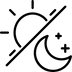 icone jour et nuit soleil et lune